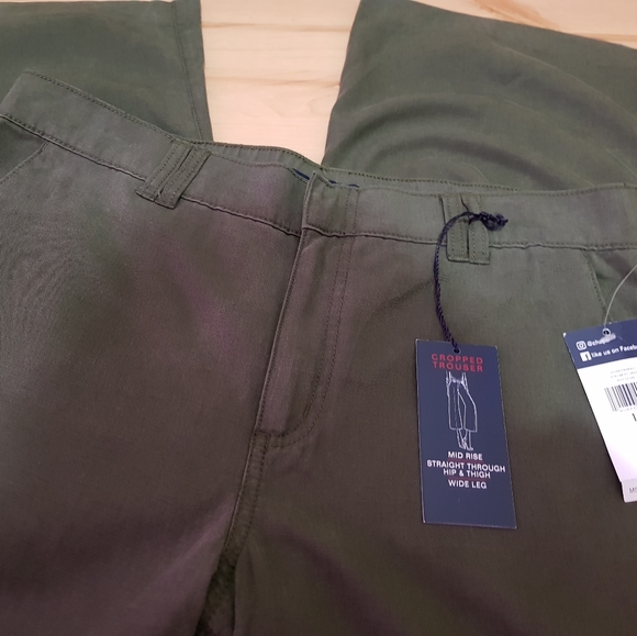 NWT Chaps cropped trouser size:12P - Picture 3 of 8